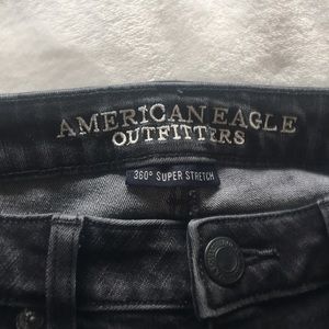 American eagle black skinny jeans